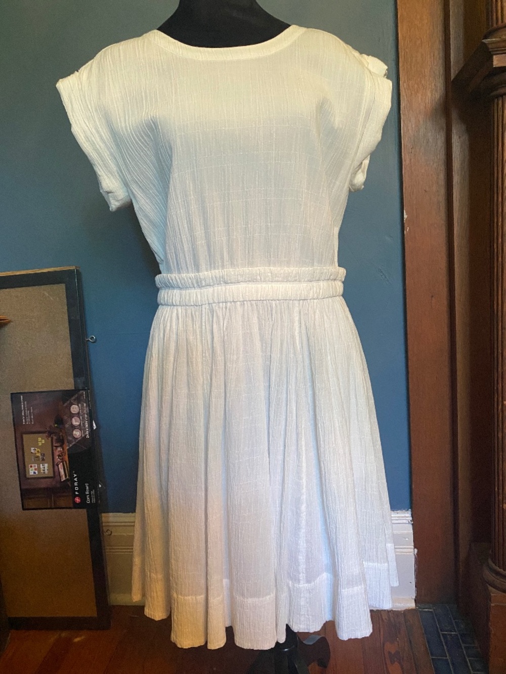 Marc Jacobs gauzy white dress